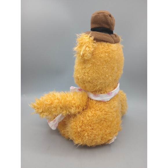 Vtg 80s Muppets Fozzie Bear Plush Beanie Bottom Doll Disney Original 12" Toy - Picture 5 of 11